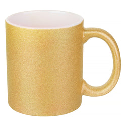 MissKraft - Sublimation - Mug en Céramique - Or Pailleté - 330 ml