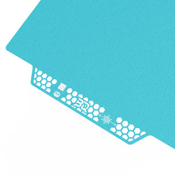 BIQU - Plateau d'impression CryoGrip Pro pour Bambu Lab X1/P1/P2/A1 - Bleu glacé lisse (Glacier Fine