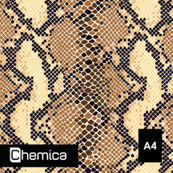 Chemica - Flex Trends - Animals - Python - Feuille 30 cm x 20 cm