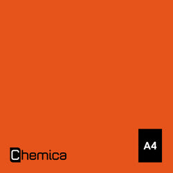 Chemica - Hotmark Revolution - Orange - Feuille 30 cm x 20 cm