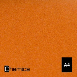 Chemica - Upperflock - Orange - Feuille 30 cm x 20 cm