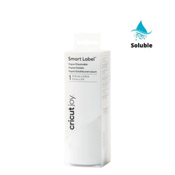 Cricut - Joy - Papier Autocollant Soluble - Blanc - 14 x 90 cm