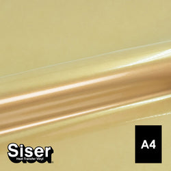 Siser - Basic Flex - Feuille Thermocollant - (A0094) Or Vegas - 20 x 30 c