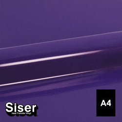 Siser - Basic Flex - Feuille A4 Thermocollant - (A0102) Prune - 20 X 30 cm