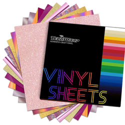 TeckWrapCraft - Aurora - Vinyles Assortis - Pack 10 feuilles