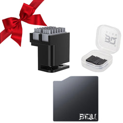 BIQU - Kit upgrade de purge : Bouclier de purge Panda + Support de brosse Panda PX + Pack de brosse