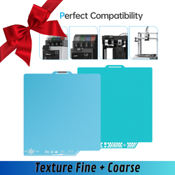 Biqu - Pack Panda BuildPlate CryoGrip Pro (Fine & Coarse Texture) - Bambu Lab X1/P1/P2/A1