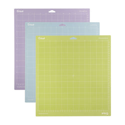 Cricut - Pack de Tapis de Découpe Strong/Standard/Light Grip (30x30cm)