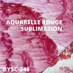 feuille aquarelle infusible ink sublimation  30x30 cm atome3d