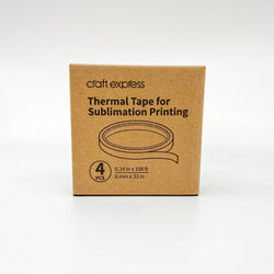 Craft Express - Sublimation - 4 Scotchs Haute température - 6 mm x 33 m