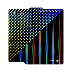 Ziflex - Plateau d'Impression pour Bambu Lab Séries X1/P1/P2/A1 - H1H Light Beam & H1H Phantom - 257 x 257 mm
