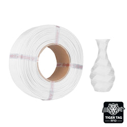 Jamg He - PETG - Blanc (White) - 1,75 mm - 1 kg - Refill avec RFID TigerTag