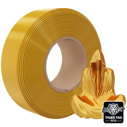 Jamg He - PLA Silk - Or (Gold) - 1,75 mm - 1 kg - Refill avec RFID TigerTag