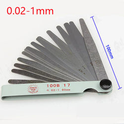 Outils de Précision - Jeu de 17 cales de 0.02 mm à 1 mm, Accessoires imprimante 3D, Improve3D