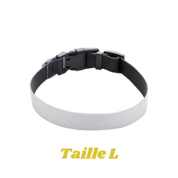 MissKraft - Sublimation - Collier pour chien - Taille L - 2,5 x 66 cm