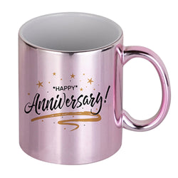 MissKraft - Sublimation - Mug en Céramique - Rose Métalisé - 330 ml