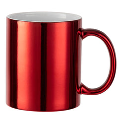 MissKraft - Sublimation - Mug en Céramique - Rouge Métalisé - 330 ml