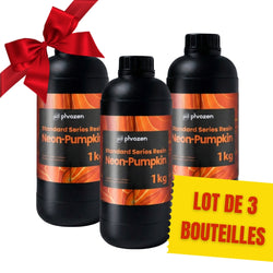 Phrozen - 3x Neon Resin - Orange Citrouille (Pumpkin) - 1 kg