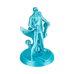 Polymaker - PolyLite Silk PLA - Bleu Clair (Light Blue) - 1,75 mm - 1 kg