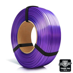 Rosa3D - PLA Silk - Violet - 1,75 mm - 1 kg Refill avec RFID Tiger Tag