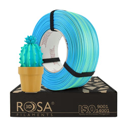 Rosa3D - PLA Magic Neon - Lagon Bleu (Blue Lagoon) - 1,75 mm - 1 kg Refill