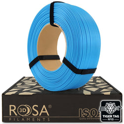 Rosa3D - CMYK Full Spectrum Lithophane - PLA Starter - Cyan - 1,75 mm - 1 kg - Refill avec RFID TigerTag