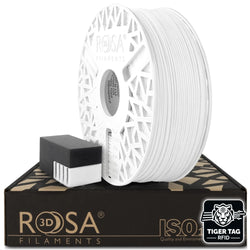 Rosa3D - HIPS High Impact HT - Blanc Naturel (Natural White) - 1,75 mm - 1 kg avec RFID TigerTag