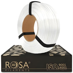 Rosa3D - PLA Silk - Blanc (White) - 1,75 mm - 1 kg Refill