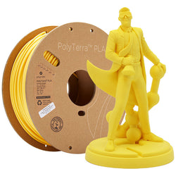 Polymaker - PolyTerra PLA - Jaune Savanne (Savannah Yellow) - 1.75 mm - 1 kg