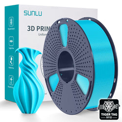 Sunlu - PLA - Cyan - 1,75 mm - 1 kg avec RFID TigerTag