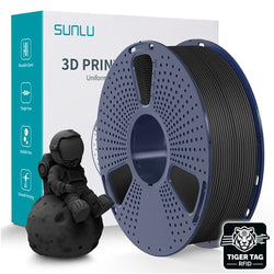 Sunlu - PLA Matte - Noir (Black) - 1,75 mm - 1 kg avec RFID TigerTag