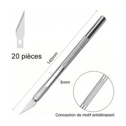 Zimple3D - lot de 2 Scalpel (Precision Cutter)