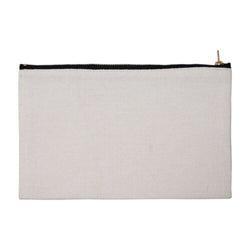 MissKraft - Sublimation - Trousse en Lin - Beige - 15 x 24 cm