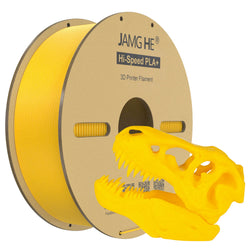 Bobine de filament Hi Speed PLA+ jaune et son print