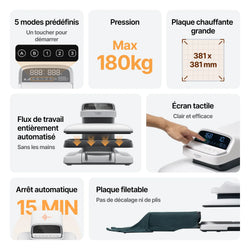 xTool - HP2 - Presse à Chaud Automatique - 38 × 38 cm