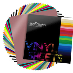 TeckWrapCraft - PU HTV - Thermocollant - Pack 30 feuilles